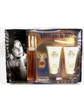 Elizabeth Taylor White Diamonds 4-Piece Fragrance Gift Set